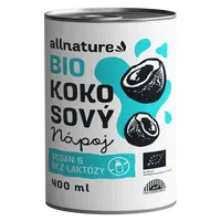 ALLNATURE Kokosové mléko BIO 400 ml