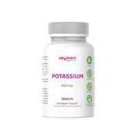 Vegmart POTASSIUM Draslík 400 mg 90 kapslí