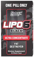 NUTREX Lipo 6 Black unflavored 60 kapslí 60 ks