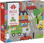 Puzzle s lupou Ve městě 48 dílků