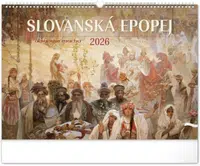 Kalendář 2026 nástěnný: Slovanská epopej - Alfons Mucha