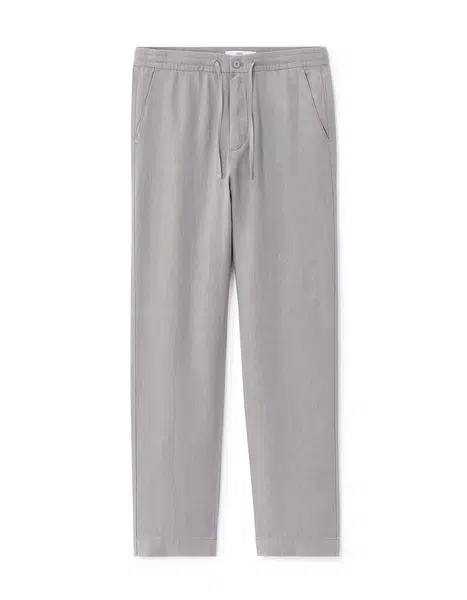 Celio Lněné kalhoty Dolinus - Pánské