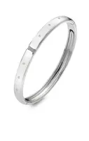 Hot Diamonds Elegantní stříbrný náramek s diamanty a topazy Much Loved DC178