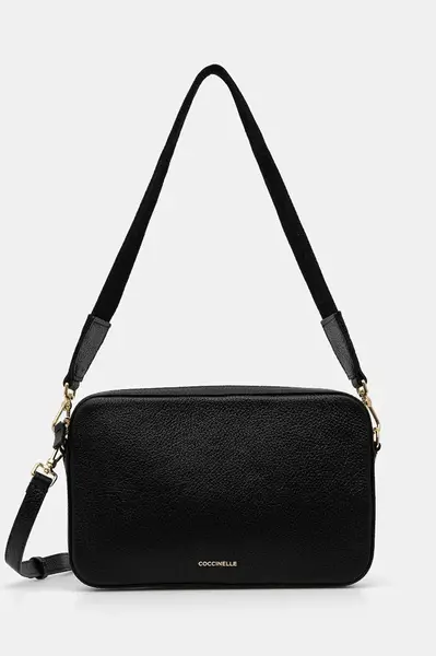 Kožená kabelka Coccinelle TEBE