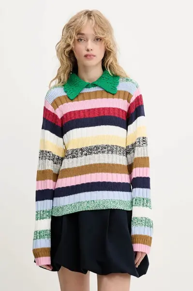 Svetr Stine Goya dámský, zelená barva, SG-PF25-K033-2386