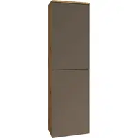 Stylife MIDI SKŘÍŇKA, antracitová, barvy dubu, 30/132/32 cm