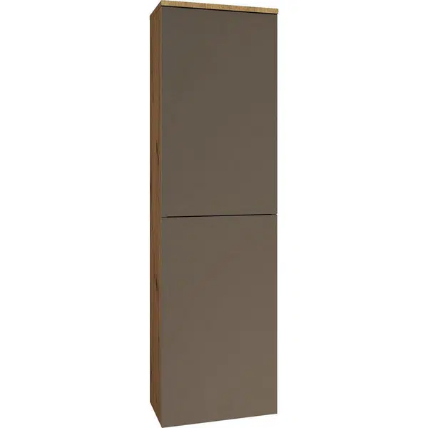 Stylife MIDI SKŘÍŇKA, antracitová, barvy dubu, 30/132/32 cm