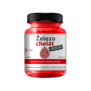 Galmed Železo chelát + vit.B9 + vit.B12 + vit.C 60 kapslí
