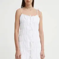 Bavlněné šaty Résumé BernadetteRS Short Dress bílá barva, mini, 121691175