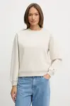 Mikina Tommy Hilfiger dámská, modrá barva, s potiskem, WW0WW39791