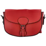 Trendová koženková crossbody Atlay, červená