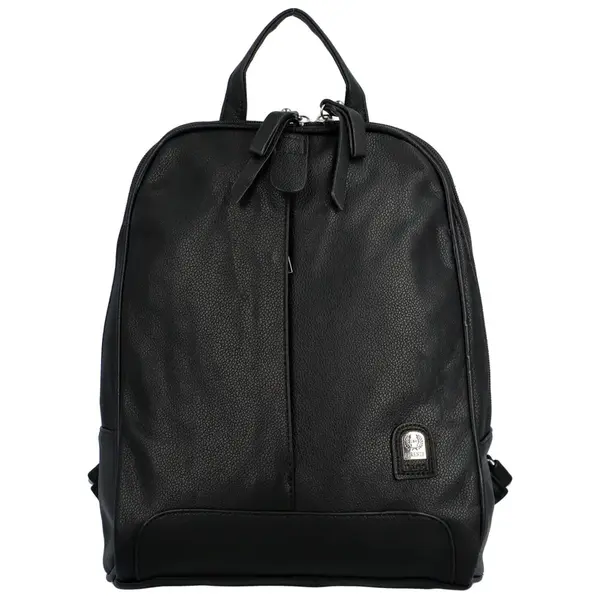 Trendy dámský koženkový batůžek Sofia , černý