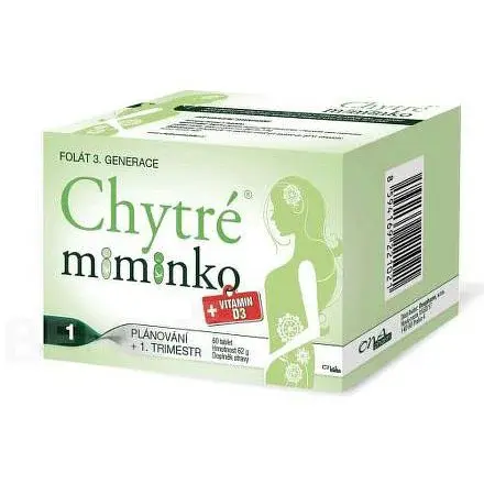 Chytré Miminko Methylfolát 1 Tbl.60