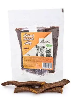 Natureca pochoutka masové pláty ryba 100% maso 100g