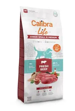 Calibra Dog Life Junior Small&medium Fresh Beef 2,5kg