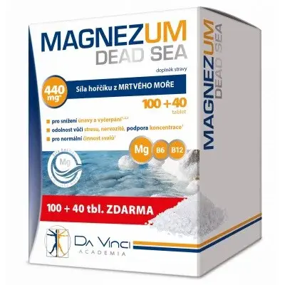 Magnezum Dead Sea Da Vinci Academia 100+40 tablet