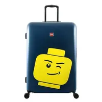 LEGO® Luggage ColourBox Minifigure Head 28" - Námornická modrá