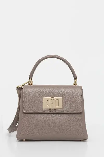 Kožená kabelka Furla