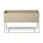 Květináč se stojanem ferm LIVING Plant Box L béžová barva