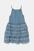 Dětské bavlněné šaty Guess