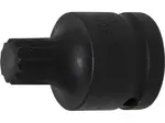 BGS technic Zástrčná hlavice, rázová, 3/4", XZN (tisícihran), M18 - BGS 5054-M18