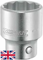 Hlavice 3/4" 12hranná palcová 1"1/8 - Tona Expert E033507T Velikost: 7/8"