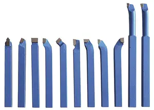 OPTIMUM Soustružnické nože HM 10 mm, 11 ks