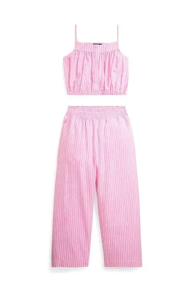 Dětská lněná sada Polo Ralph Lauren