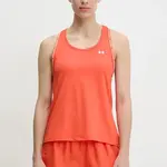 Tréninkový top Under Armour Tech Knockout oranžová barva, 1389851