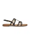 Kožené sandály Geox D SOZY PLUS dámské, černá barva, D55DQC 01JN6 C9258