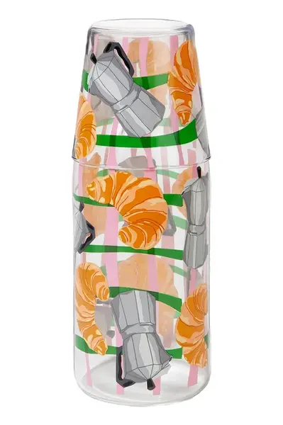 Karafa se sklenicí DOIY Good Morning Jar & Glass