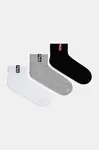 Ponožky Fila 3-pack šedá barva, F5509