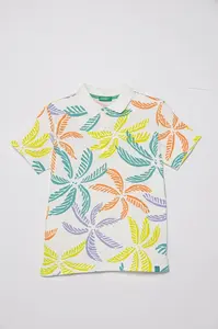 Dětská bavlněná polokošile United Colors of Benetton