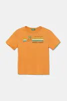 Dětské bavlněné tričko United Colors of Benetton