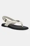 Kožené sandály Tommy Hilfiger COLOR BLOCK THONG FLAT SANDAL