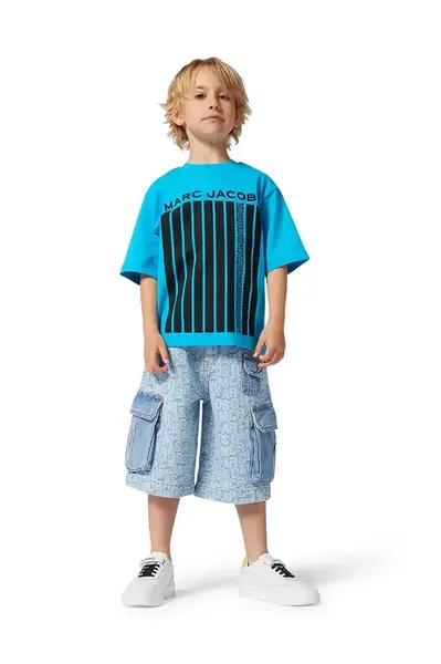 Dětské bavlněné tričko Marc Jacobs
