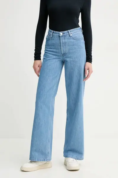 Džíny A.P.C. jean elisabeth dámské, medium waist, COHEQ.F09181