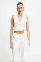 Lněná halenka Forte Forte