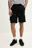 Kraťasy Resteröds Malone shorts pánské, černá barva, 55251.6441