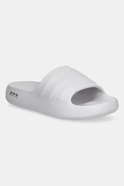 Pantofle adidas Originals Adilette Ayoon dámské, šedá barva, JH9685