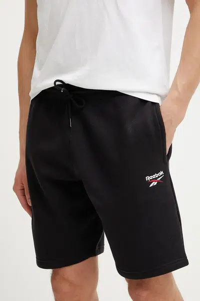 Kraťasy Reebok Classic pánské, černá barva, 100221831