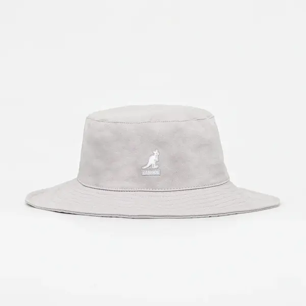 Bavlněný klobouk Kangol WASHED FISHERMAN šedá barva, K5368.MS023