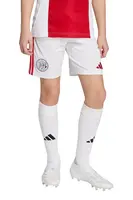 Dětské kraťasy adidas Performance AJAX bílá barva, nastavitelný pas, JI7215
