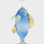 Dekorativní svícen &k amsterdam fish blue více barev