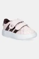 Dětské tenisky adidas GRAND COURT MINNIE růžová barva, JR8131