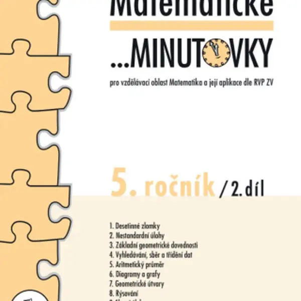 Matematické minutovky 5. ročník / 2. díl - Josef Molnár, Hana Mikulenková