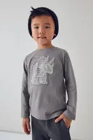 Detská bavlnená košeľa s dlhým rukávom Mayoral