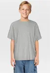 Boys' high shirt grey