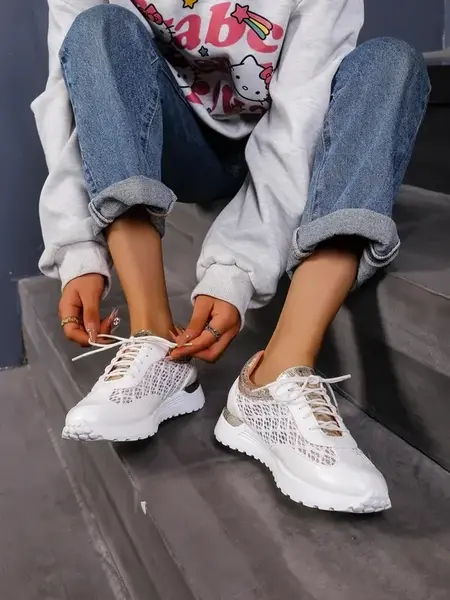 Resti Perforated women's sneakers Ellos