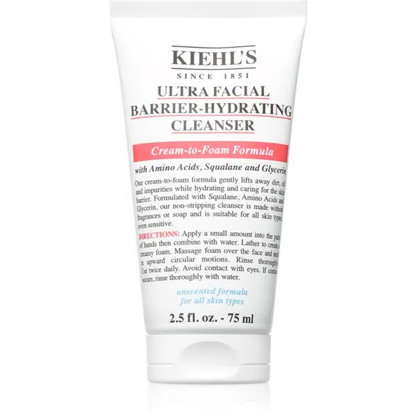 Kiehl's Ultra Facial Barrier-Hydrating Cleanser čisticí gel 75 ml
